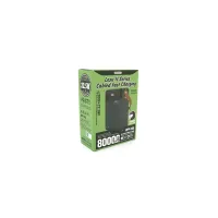 Батарея універсальна Remax 80000mAh, 20W, 3*USB+Type-C+Lighting, Black (RPP-566) - 3
