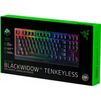 Клавіатура Razer BlackWidow V3 TKL Razer Green RU (RZ03-03490700-R3R1) - 2