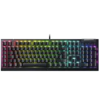 Клавіатура Razer BlackWidow V4 X Yellow Switch USB RU Black (RZ03-04702500-R3R1) - 1
