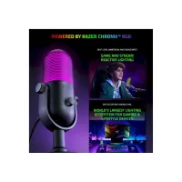 Мікрофон Razer Seiren V3 Chroma White (RZ19-05060200-R3M1) - 3