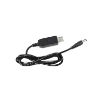 Кабель живлення USB to DC 5.5x2.1mm 12V 1.0m Value (S1016) - 1