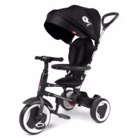 Дитячий велосипед QPlay Rito EVA складаний триколісний дитячий Black (S380-7Black) - Image 1