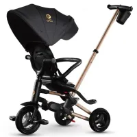 Дитячий велосипед QPlay Nova+ RubberGold складаний триколісний (S700Nova+RubberGold) - Зображення 2