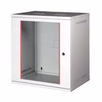 Шафа настінна Hypernet 12U 19" 542x400 розбірна Security Box (SB-40-12U-FLAT) - Image 1
