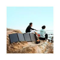 Портативна сонячна панель Choetech SC008-V2-BK 120W (SC008-V2-BK) - Зображення 7