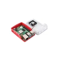Корпус для Мікро ПК Raspberry Pi Корпус червоно-білий для Raspberry Pi 5 офіційний (SC1159) - 3