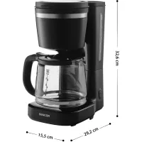 Крапельна кавоварка Sencor SCE 2710BK - Зображення 7