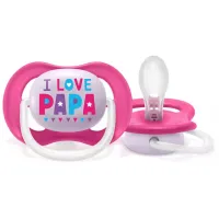 Пустушка Philips AVENT Ultra Air I love… для дівчат, 6-18 міс (SCF080/04_SCF080/27) - Зображення 3