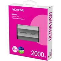 Накопичувач SSD USB 3.2 2TB ADATA (SD810-2000G-CSG) - 6