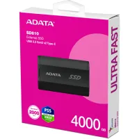 Накопичувач SSD USB 3.2 4TB ADATA (SD810-4000G-CBK) - 5