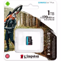 Карта памяти Kingston 1TB microSDXC сlass 10 UHS-I U3 V30 A2 Canvas Go Plus G4 (SDCG4/1TBSP) - Image 3