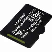 Карта пам'яті Kingston 512GB microSDXC class 10 UHS-I U3 V30 A1 Canvas Select Plus (SDCS2/512GBSP) - 2