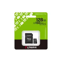 Карта пам'яті Kingston 128GB (з SD адаптером) Class 10 UHS-I U1 V10 A1 (SDCS3/128GB) - 3