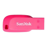 USB флеш накопичувач SanDisk 32GB Cruzer Blade Pink USB 2.0 (SDCZ50C-032G-B35PE) - 1