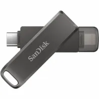 USB флеш накопичувач SanDisk 64GB iXpand Drive Luxe Type-C /Lightning (SDIX70N-064G-GN6NN) - 2