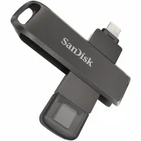 USB флеш накопичувач SanDisk 64GB iXpand Drive Luxe Type-C /Lightning (SDIX70N-064G-GN6NN) - 5