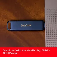 USB флеш накопичувач SanDisk 128GB Phone Drive for iPhone Metallic Sky Lightning/Type-C U (SDIXD0N-128G-GN6NE) - 9