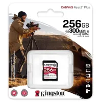 Карта пам'яті Kingston 256GB SDXC class 10 UHS-II U3 Canvas React Plus (SDR2/256GB) - 3
