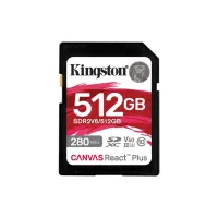 Карта пам'яті Kingston 512GB SDXC class 10 UHS-II U3 Canvas React Plus (SDR2V6/512GB) - 1