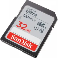 Карта памяти SanDisk 32GB SDHC class 10 Ultra (SDSDUN4-032G-GN6IN) - Изображение 3