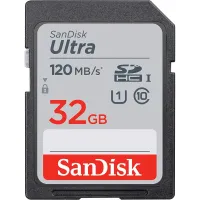 Карта памяти SanDisk 32GB SDHC class 10 Ultra (SDSDUN4-032G-GN6IN) - Изображение 1