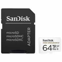Карта пам'яті SanDisk 64GB microSDXC class 10 UHS-I U3 V30 High Endurance (SDSQQNR-064G-GN6IA) - 2