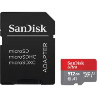 Карта пам'яті SanDisk 512GB microSDXC class 10 UHS-I Ultra (SDSQUAC-512G-GN6MA) - 1