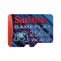 Карта пам'яті SanDisk 256GB microSDXC class 10 UHS-I U3 V30 A2 GamePlay (SDSQXAV-256G-GN6XN) - Image 1