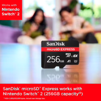 Карта пам'яті SanDisk 256GB microSDXC class 10 UHS-I U3 A1 Express (SDSQXFN-256G-GN4NN) - Image 3
