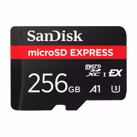 Карта пам'яті SanDisk 256GB microSDXC class 10 UHS-I U3 A1 Express (SDSQXFN-256G-GN4NN) - Image 1