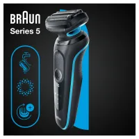 Електробритва Braun Series 5 51-M1000s BLACK / MINT - Изображение 4