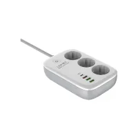 Мережевий фільтр живлення LDNIO SEW3452 WiFi 3роз 3USB/1Type-C (SEW3452) - Зображення 3