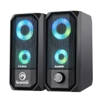 Акустична система Marvo SG-265 Multi-LED USB Black - 2