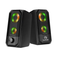 Акустична система Marvo SG-265 Multi-LED USB Black - 5