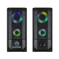 Акустична система Marvo SG-265 Multi-LED USB Black - 1
