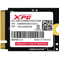Накопичувач SSD M.2 2230 512GB GAMMIX S55 ADATA (SGAMMIXS55-512G-C) - 1