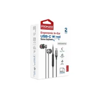 Навушники Promate Silken-C Grey (silken-c.grey) - 2