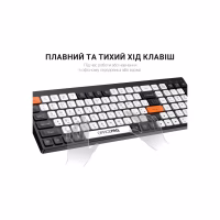 Клавіатура OfficePro SK985BO Bluetooth/Wireless UA Black/White (SK985BO) - Image 7