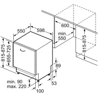Посудомийна машина Bosch SMV2ITX14K - 8