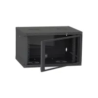 Шафа настінна Ipcom 6U, 600*600, RAL9005 (СН-6U-060х060-ДС-9005) - 2