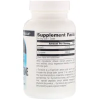 Амінокислота Source Naturals L-Тирозин 500 мг, L-Tyrosine, 100 таблеток (SNS-00190) - 2