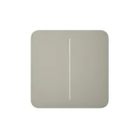 Накладна панель Ajax SoloButton 2-gang /Оливковий (SoloButton 2-gang /Olive) - 1
