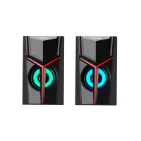 Акустична система Vinga SP-100 LED USB Black - Зображення 2