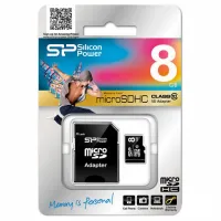 Карта пам'яті Silicon Power 8GB microSD class 10 (SP008GBSTH010V10SP) - 2
