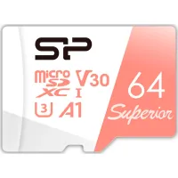Карта пам'яті Silicon Power 64GB microSDXC class 10 UHS-I U3 V30 A1 Superior (SP064GBSTXDV3V20SP) - 2