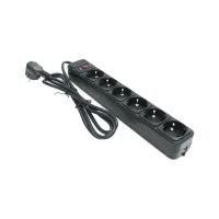 Мережевий фільтр живлення SPG6-B-15 Gembird (SPG6-B-15 PPB/ SPG6-G-15B) - 4