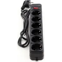 Мережевий фільтр живлення SPG6-B-15 Gembird (SPG6-B-15 PPB/ SPG6-G-15B) - 5