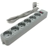 Мережевий фільтр живлення SPG6-B-15 Gembird (SPG6-G-15G) - 1