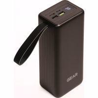 Батарея универсальная GEAR 40000mAh, PD/22.5W, black (SPO4) - Image 1