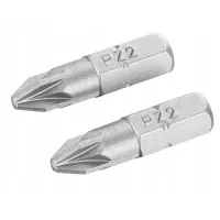 Набір біт Stanley Pozidriv, Pz2, L = 25 мм, 2 шт, блістер (STA61041) - Зображення 2